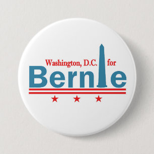 Washingon, D.C. for Bernie 7.5 Cm Round Badge