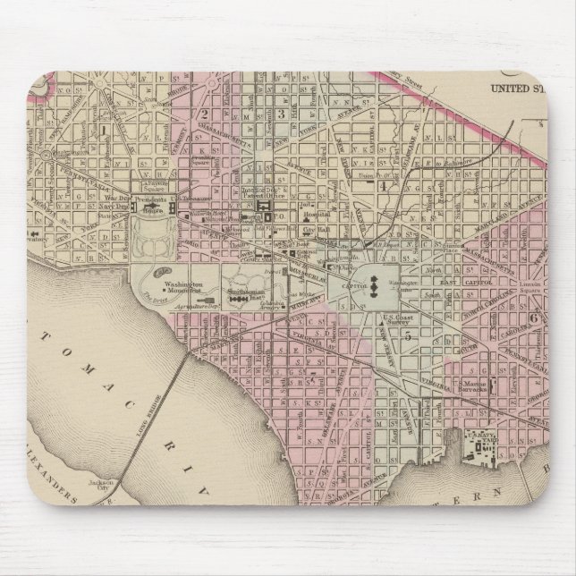 Washington 4 mouse pad (Front)