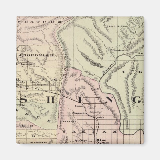 Washington 5 magnet (Front)