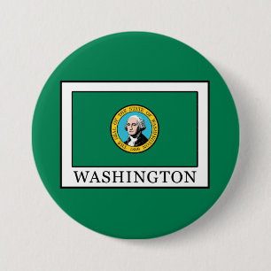 Washington 7.5 Cm Round Badge