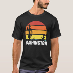 Washington American State Usa 3 T-Shirt