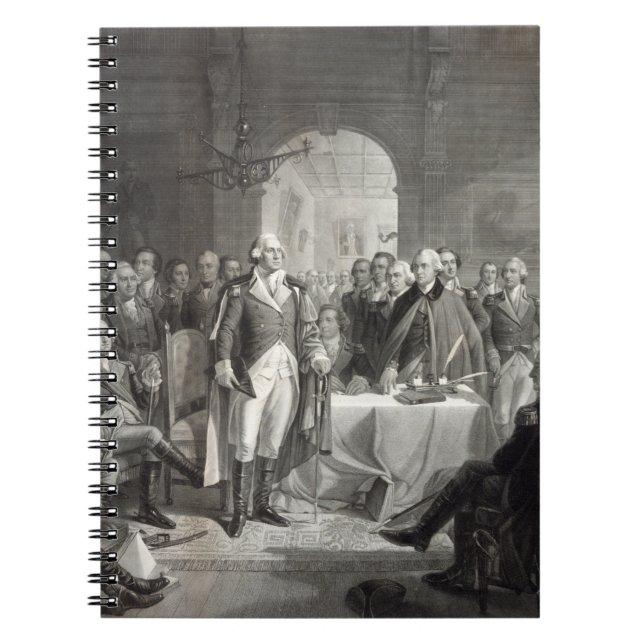 "Washington and Generals" notebook (Front)