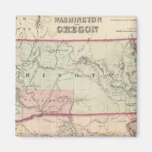 Washington and Oregon and Idaho and Montana Magnet