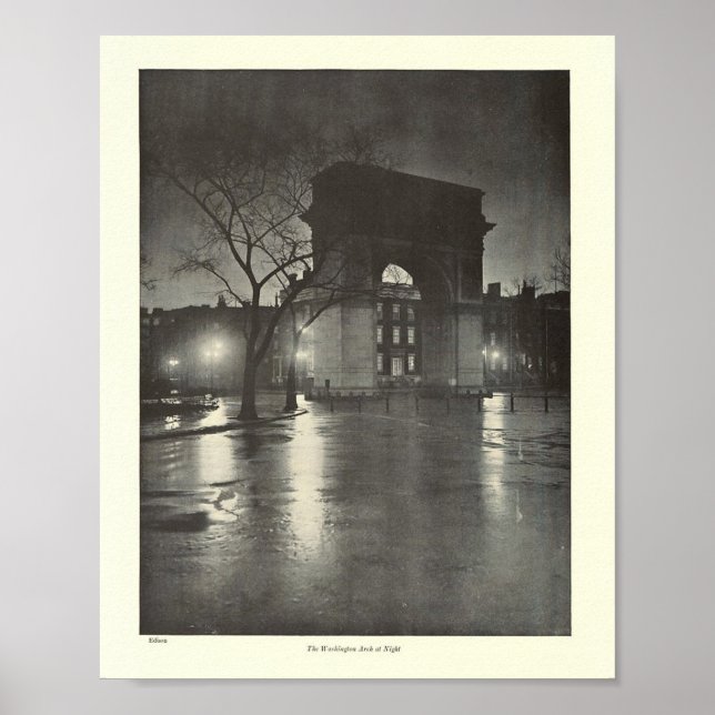 Washington Arch, Greenwich Village, New York City Poster (Front)