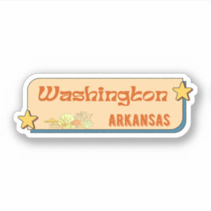 Washington, Arkansas Sticker