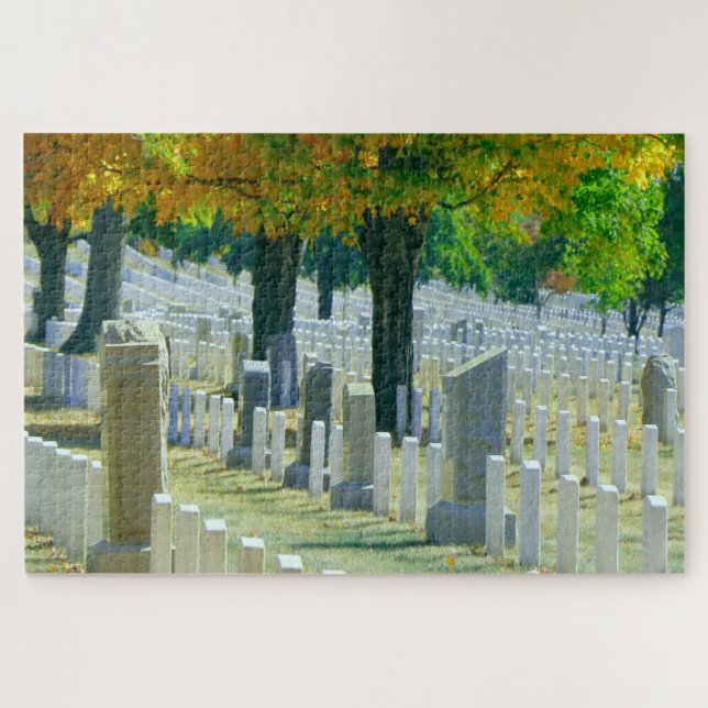 Washington Arlington Cemetery Jigsaw Puzzle (Horizontal)