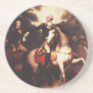 Washington Before Yorktown by Rembrandt Peale Coaster