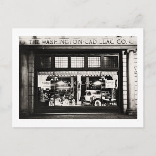 Washington Cadillac Co. 1927 Postcard