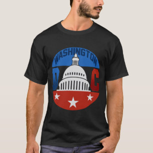 Washington capitol hill american flag usa pride T-Shirt