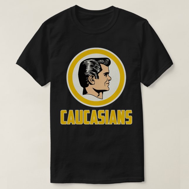 WASHINGTON CAUCASIANS T-Shirt (Design Front)