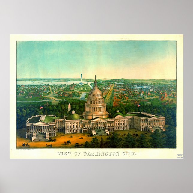 Washington City 1869 Poster (Front)