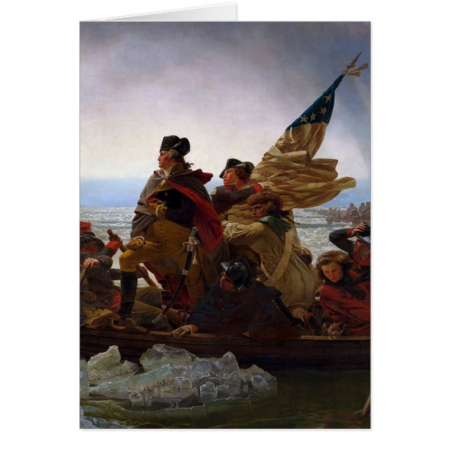 Washington Crossing Delaware Art (Front)