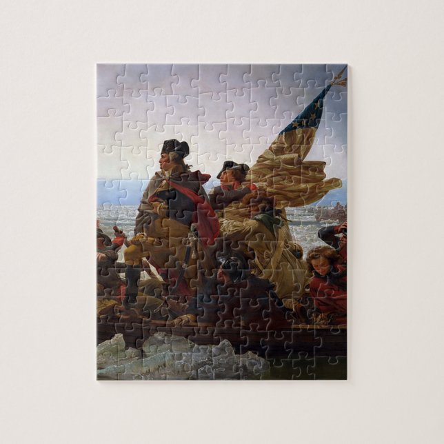 Washington Crossing Delaware Art Jigsaw Puzzle (Vertical)