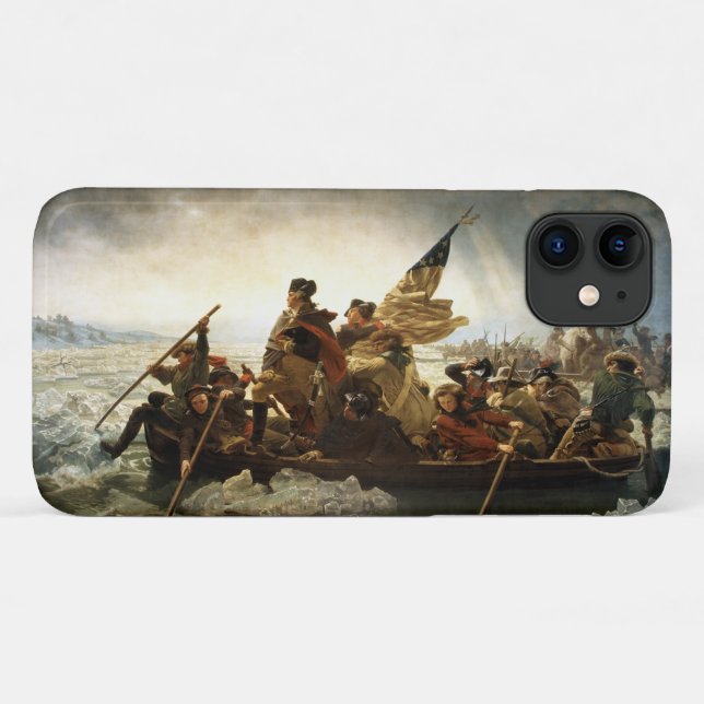 Washington Crossing the Delaware Case-Mate iPhone Case (Back (Horizontal))