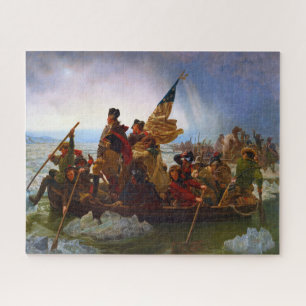 Washington Crossing the Delaware │ Emanuel Leutze Jigsaw Puzzle