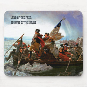 Washington Crossing the Delaware Fine Art  Mouse Pad