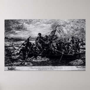 Washington Crossing the Delaware Poster