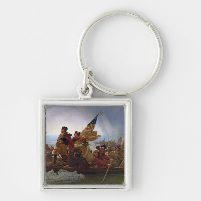 Washington Crossing the Delaware River Key Ring (Front)