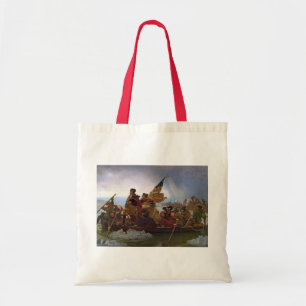 Washington Crossing the Delaware River Tote Bag