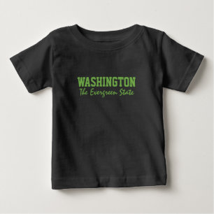 WASHINGTON custom text clothing Baby T-Shirt