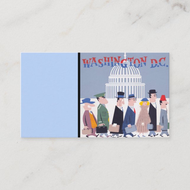 Washington D.C. Business Card (Front)