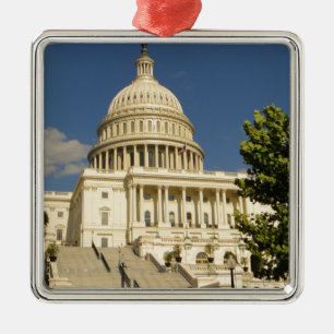 Washington D.C. Capitol Building Metal Ornament