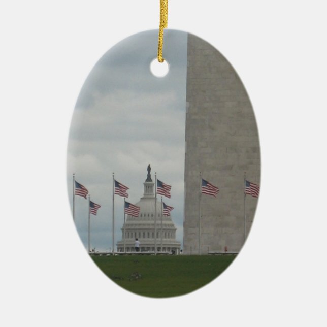 Washington D.C. Collectable Ornament (Front)