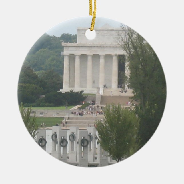 Washington D.C. Collectable Ornament (Front)