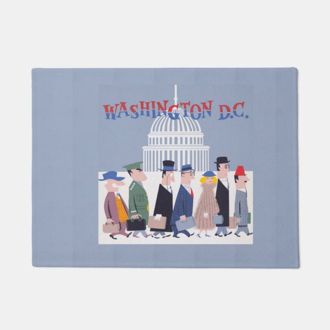 Washington D.C. Door Mat (Front)