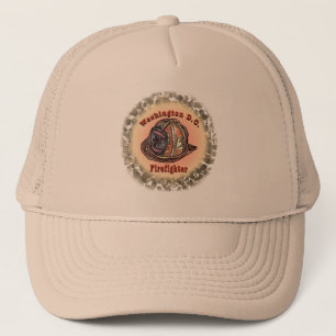 Washington D.C. Firefighter Trucker Hat