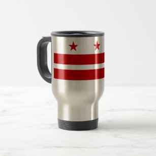 Washington, D.C Flag Travel Mug