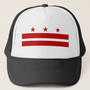 Washington D.C. Flag Trucker Hat