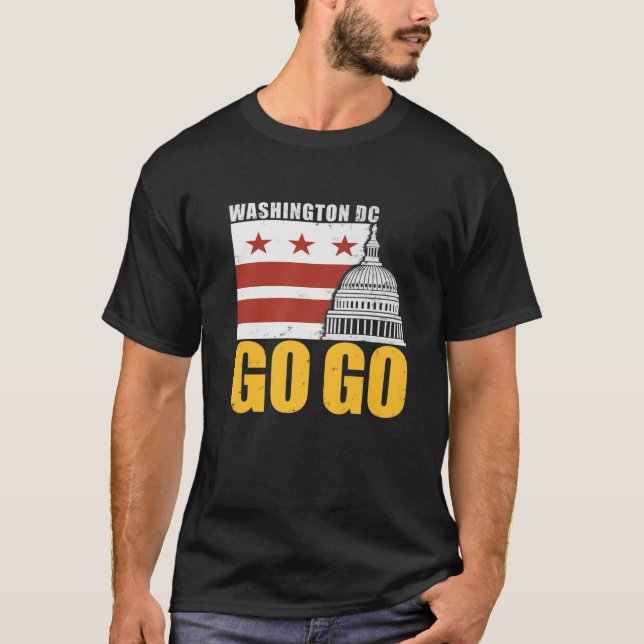 Washington D.C Go-Go T-Shirt (Front)