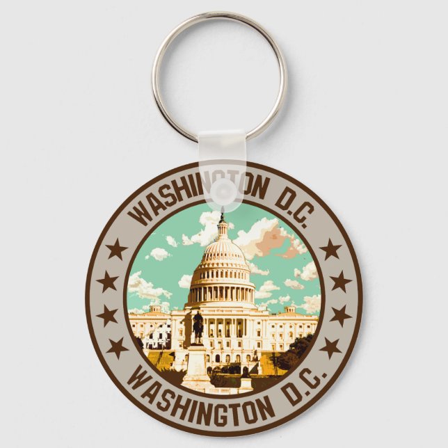Washington D.C.                                    Key Ring (Back)