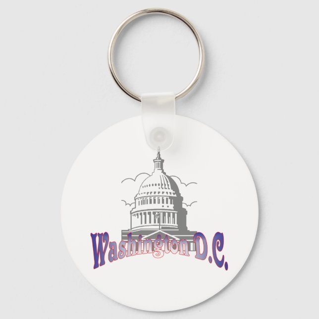 Washington D.C. Keychain (Front)