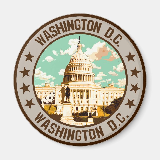 Washington D.C.                                    Magnet (Front)