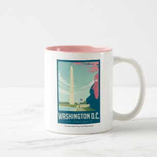 Washington, D.C. - Our Nation's Capital Two-Tone Coffee Mug