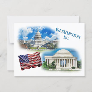 Washington D.C. Postcard