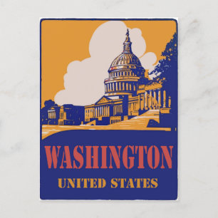 Washington D.C. Postcard