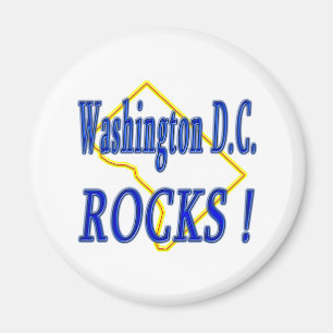 Washington D.C. Rocks ! Magnet