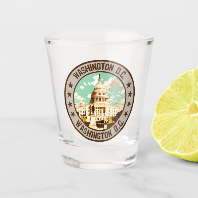 Washington D.C.                                    Shot Glass (Front)