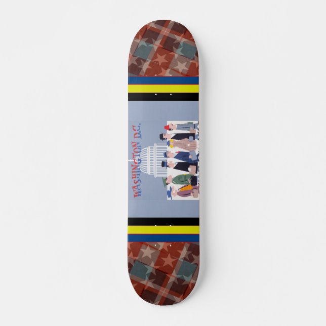 Washington D.C. Skateboard (Front)
