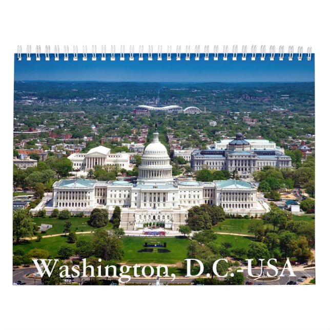 Washington, D.C.-USA Calendar (Cover)