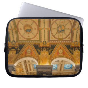 WASHINGTON, D.C. USA. Ceiling in Great Hall of Laptop Sleeve