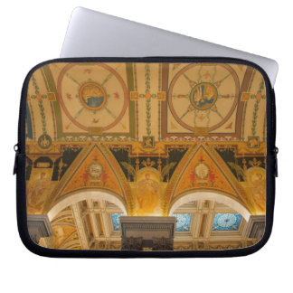 WASHINGTON, D.C. USA. Ceiling in Great Hall of Laptop Sleeve