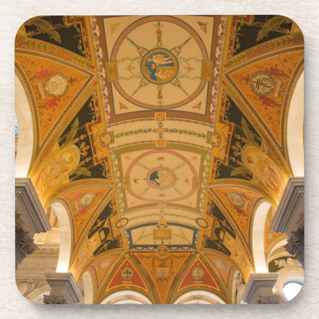 WASHINGTON, D.C. USA. Ceiling of second floor Coaster (Front)