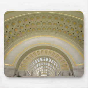 WASHINGTON, D.C. USA. Interior of Union Station. Mouse Pad