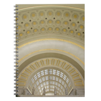 WASHINGTON, D.C. USA. Interior of Union Station. Notebook
