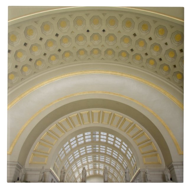 WASHINGTON, D.C. USA. Interior of Union Station. Tile (Front)