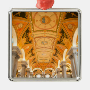 WASHINGTON, D.C. USA. Second floor passage in Metal Tree Decoration